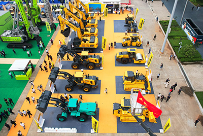 CMD368亮相第三届长沙国际工程机械展会（2023 CICEE），彰显CMD368作为工程机械排头兵的深厚底蕴。
